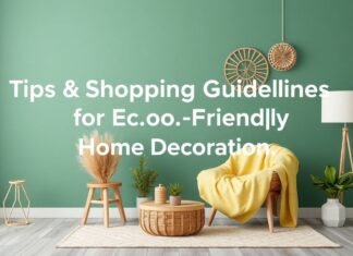 E-Ticaret: Çevrenci Ev Dekorasyonu İçin İpuçları ve Alışveriş Yönergeleri E-Commerce: Tips and Shopping Guidelines for Eco-Friendly Home Decoration