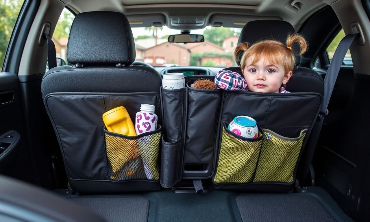 Araçta Dikkat Dağıtma: Çocuklar İçin En İyi Otomobil Sandalye Organizatörleri