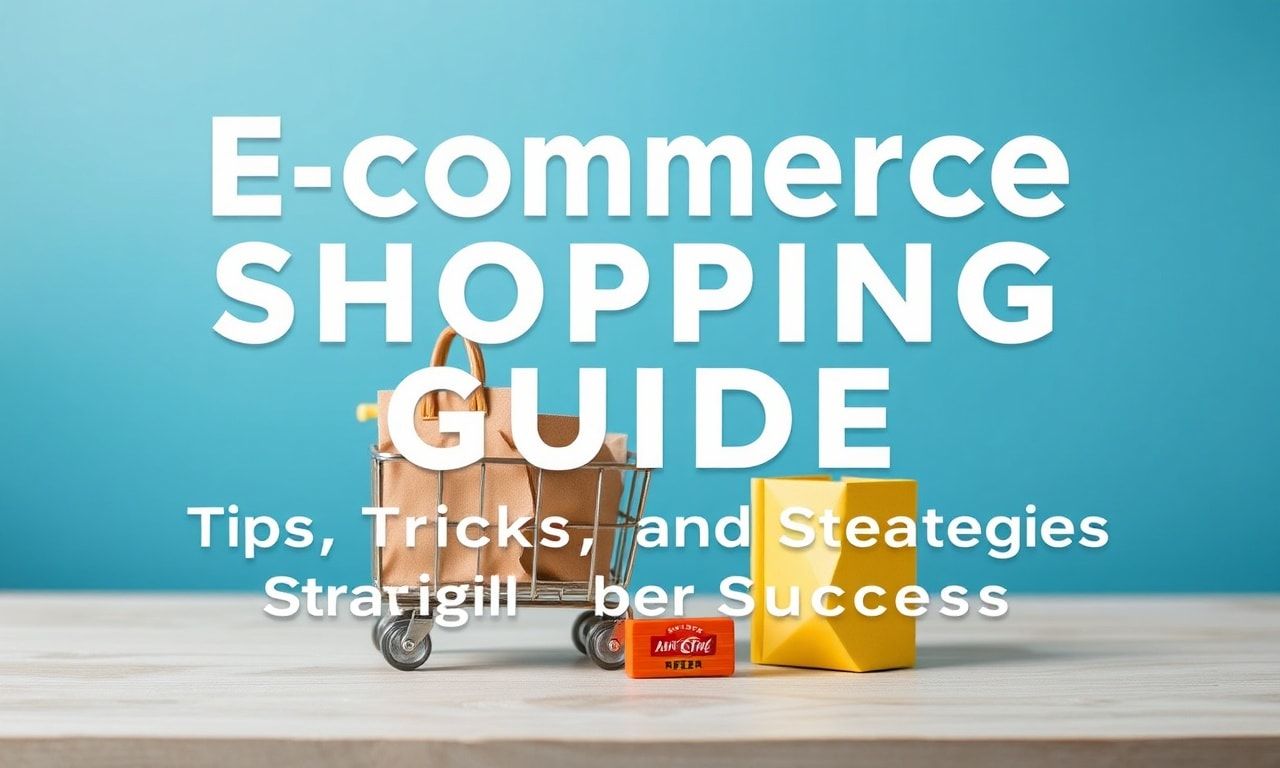 E-Ticaret Alışveriş Rehberi: İpuçları, İpuçları ve Başarı İçin Stratejiler