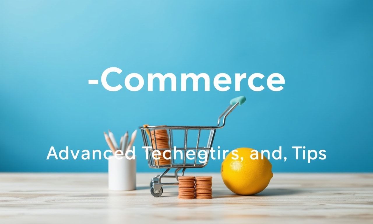 E-Ticaret Başarıları: İleri Teknikler ve İpucları