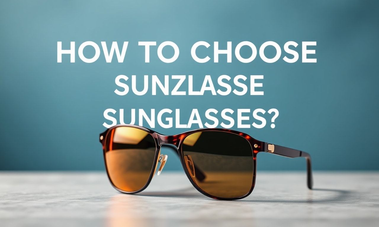 Çevrimiçi Alışveriş: Güneş Gözlükleri Nasıl Seçilir?