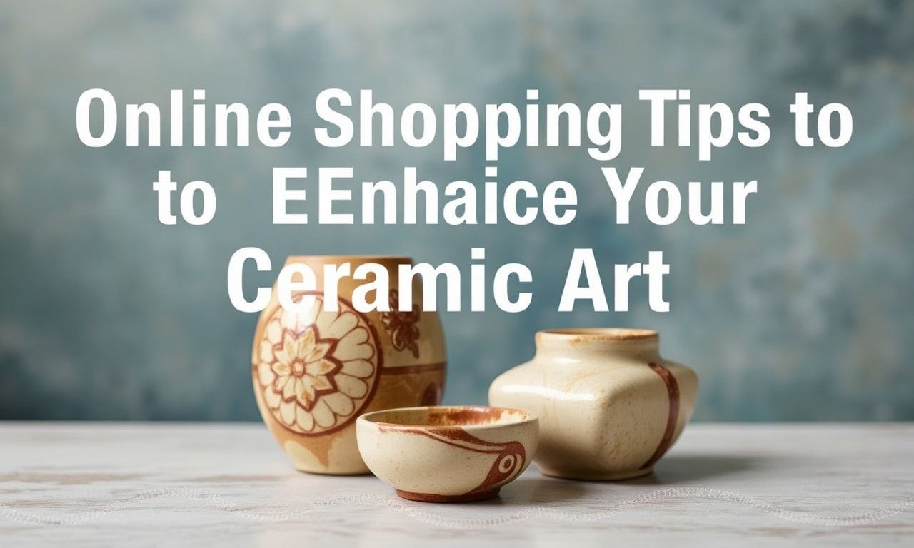 Seramik Sanatınızı Geliştirmek İçin Online Alışveriş İpuçları