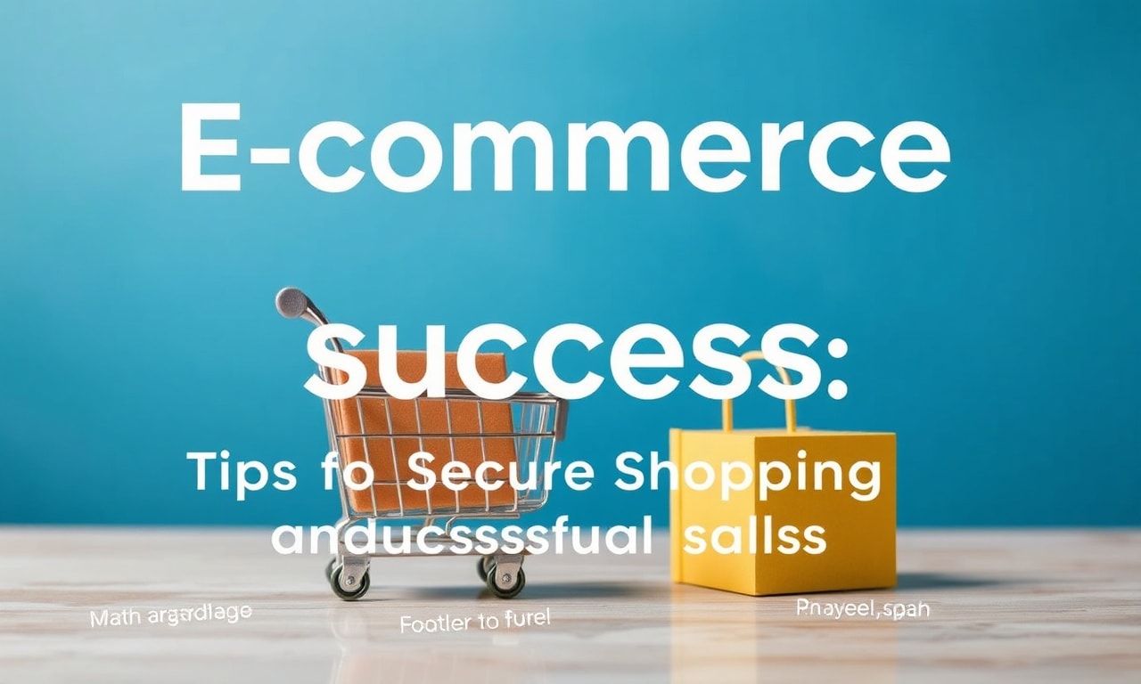 E-Ticaret Başarıları: Güvenli Alışveriş ve Başarılı Satışlar İçin İpuçları